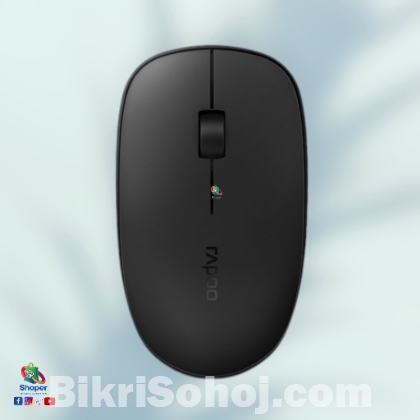 Rapoo M200 Multi-Mode Wireless Silent Mouse Blue & Black